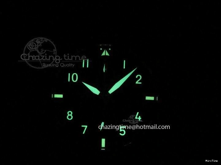 MIROTIME 0601 Pilot Chrono SS IW387808 CF3 ZF 1:1 Best Edition On Brown Leather Strap A Soft 7328